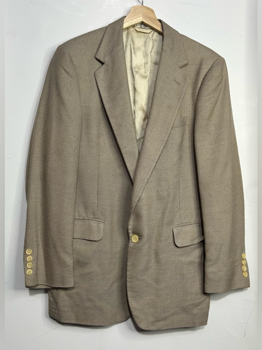 Loft & Brownstone Linen/ Silk Blend Blazer Sports Jacket Size 40R